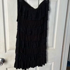 Black Tiered Dress